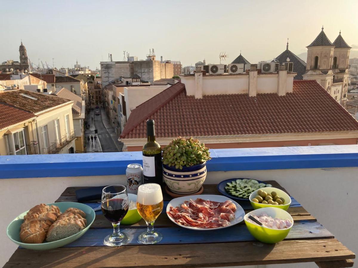 Charming Home With Private Terrace,Heart Of Málaga Buitenkant foto