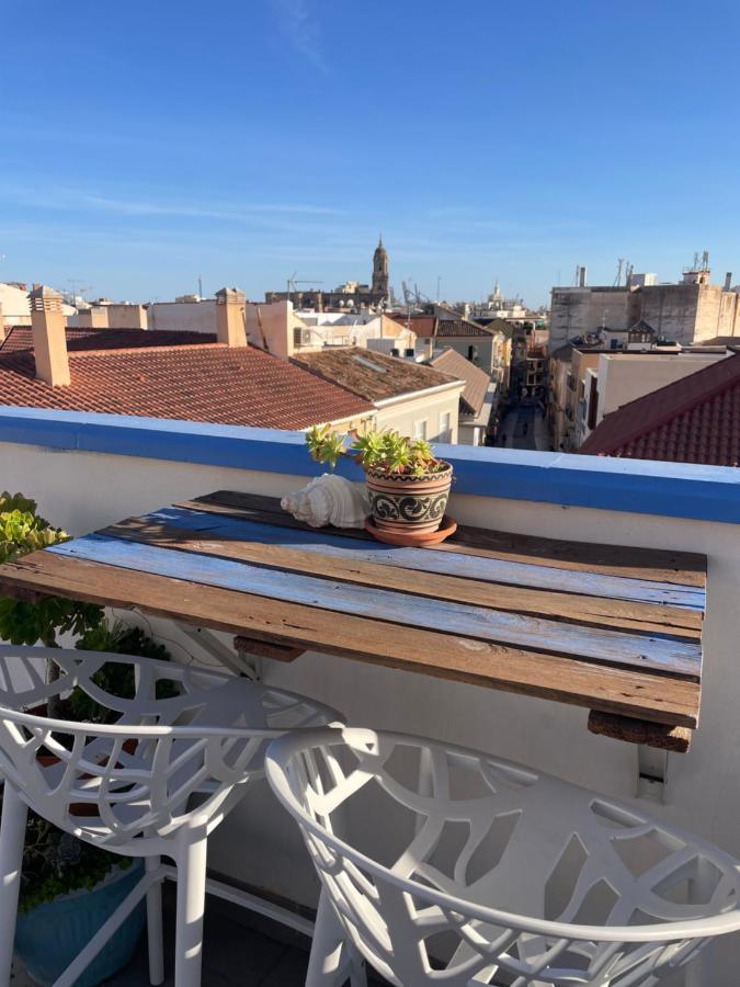 Charming Home With Private Terrace,Heart Of Málaga Buitenkant foto