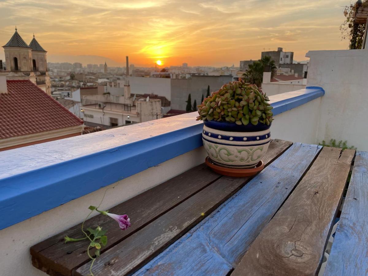 Charming Home With Private Terrace,Heart Of Málaga Buitenkant foto