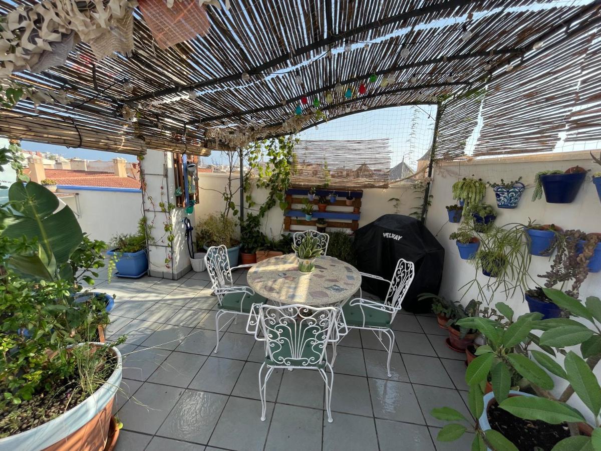 Charming Home With Private Terrace,Heart Of Málaga Buitenkant foto